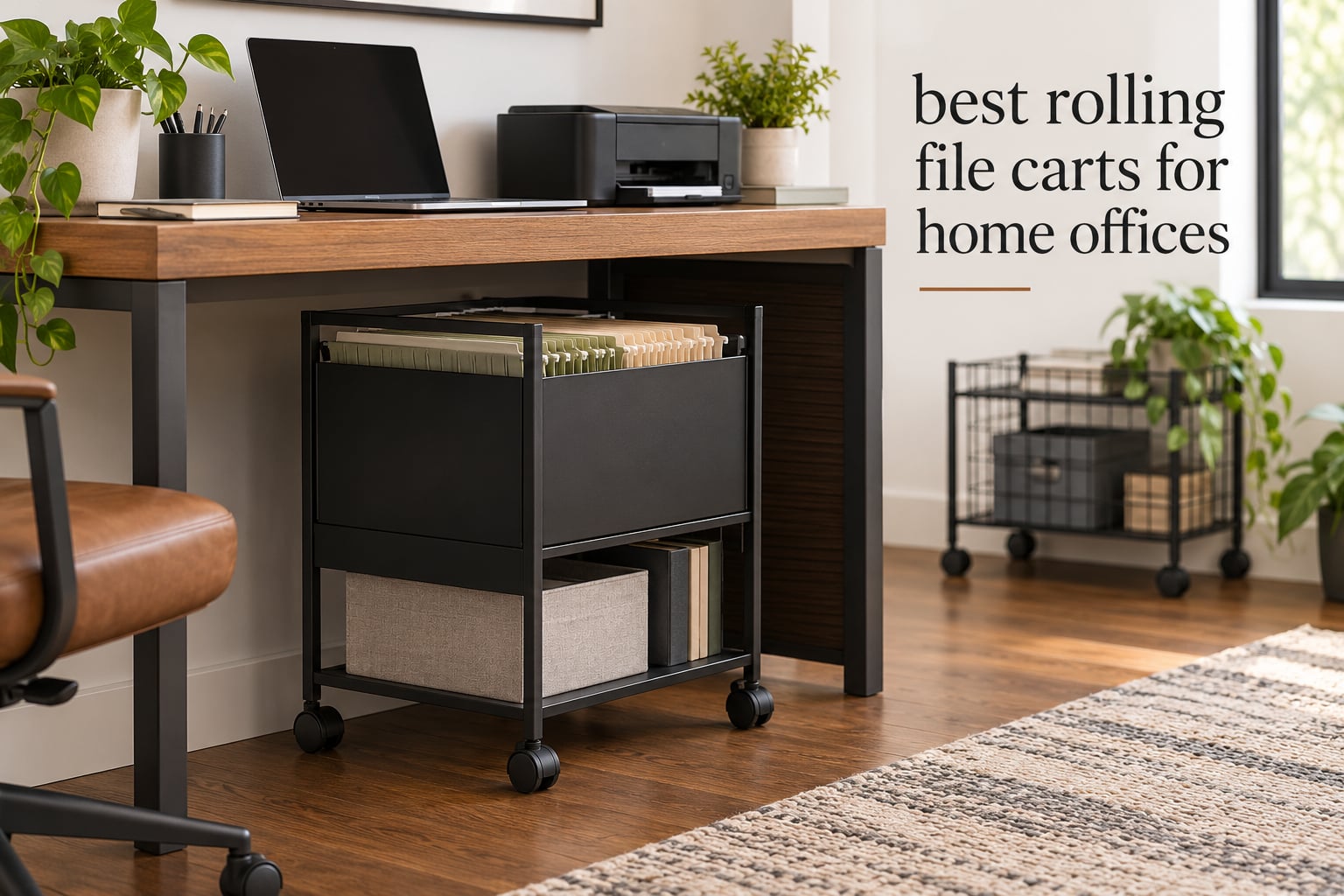 best rolling file carts for home offices
