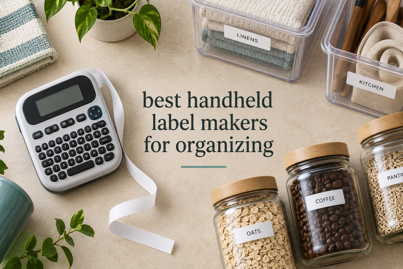 best handheld label makers for organizing