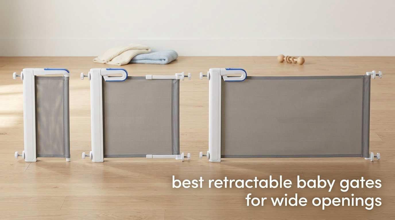 best retractable baby gates for wide openings