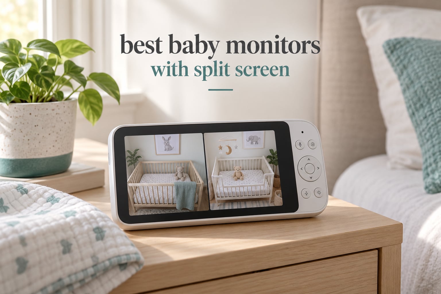best baby monitors with split screen