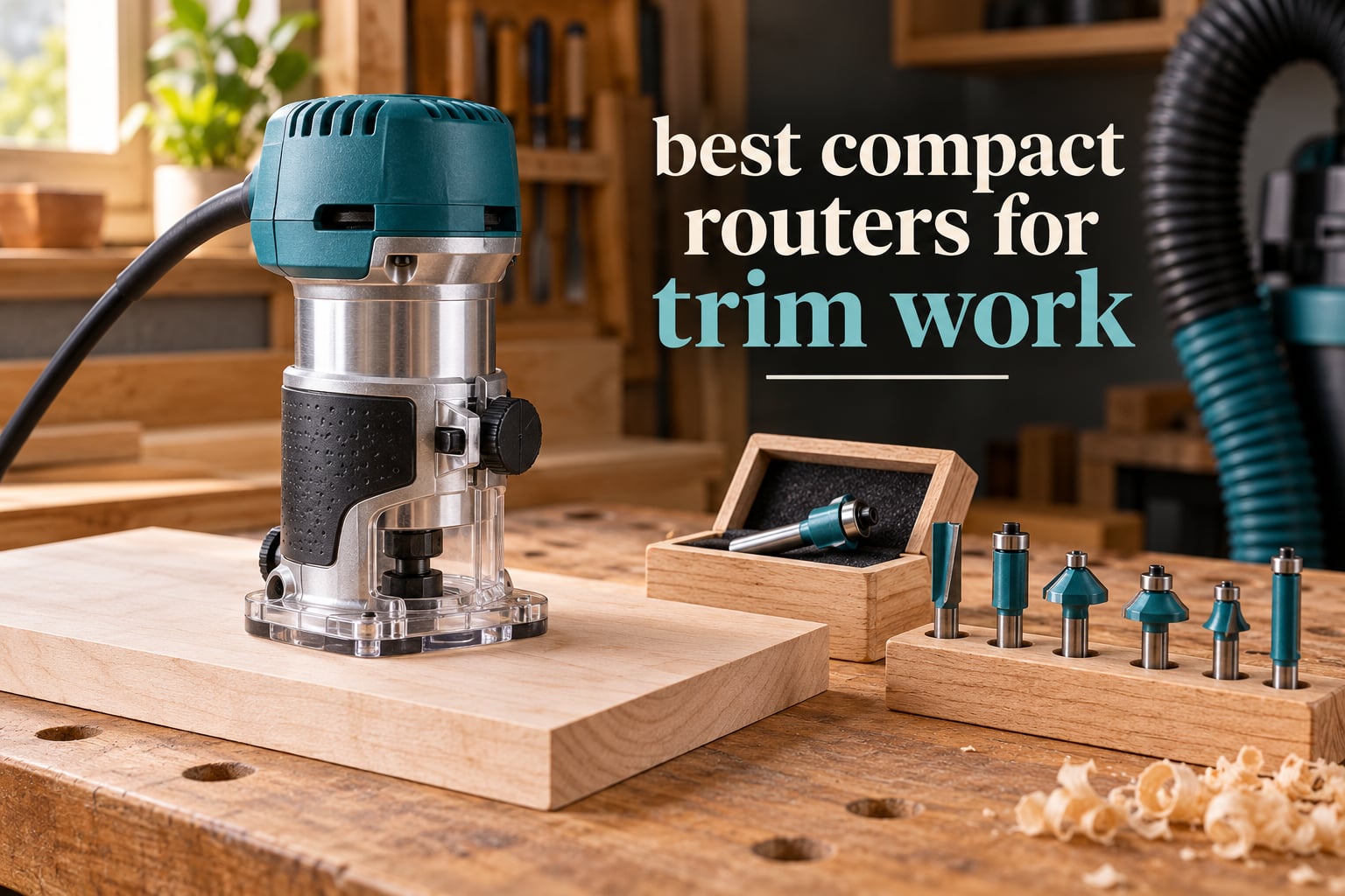 best compact routers for trim work