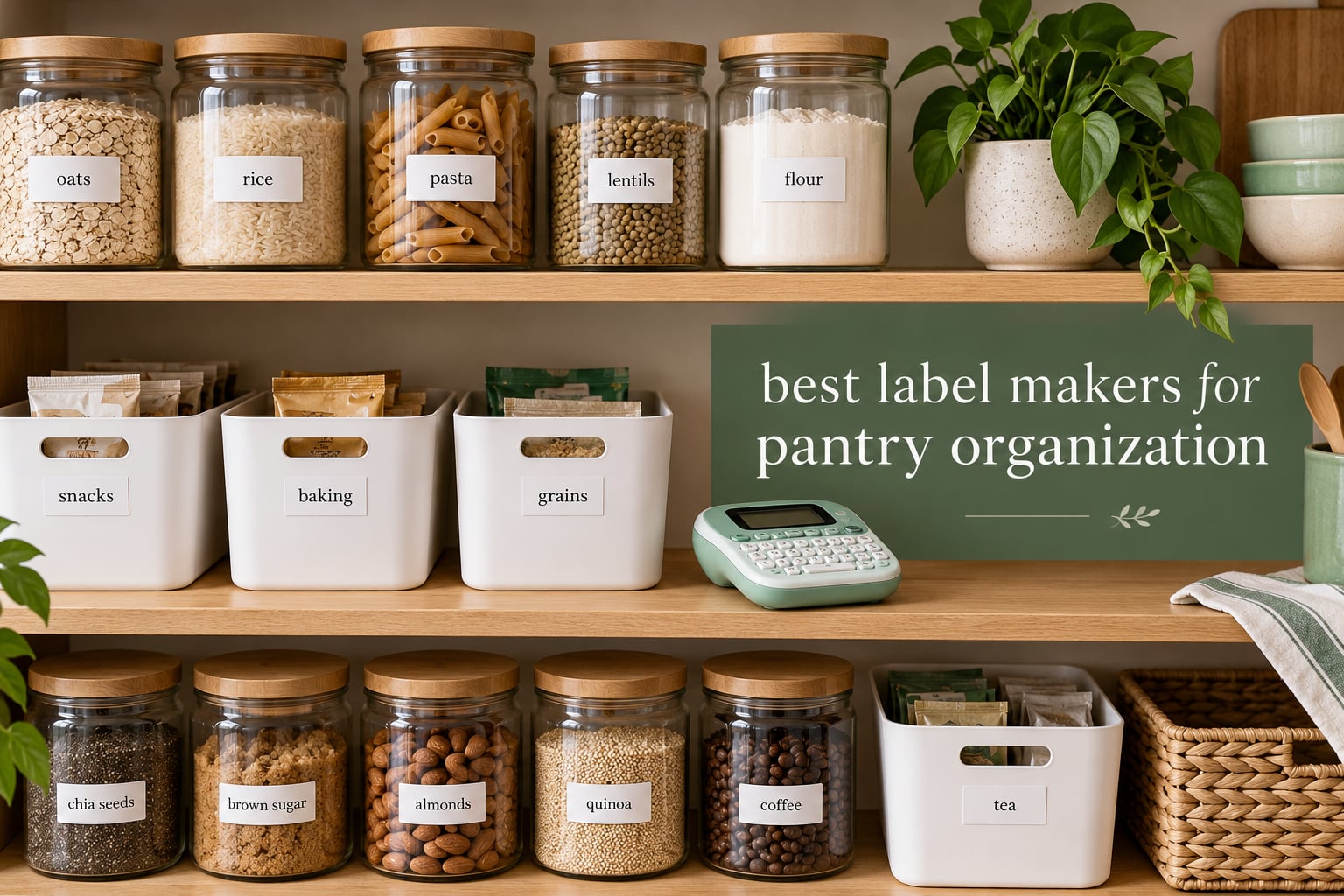 best label makers for pantry organization