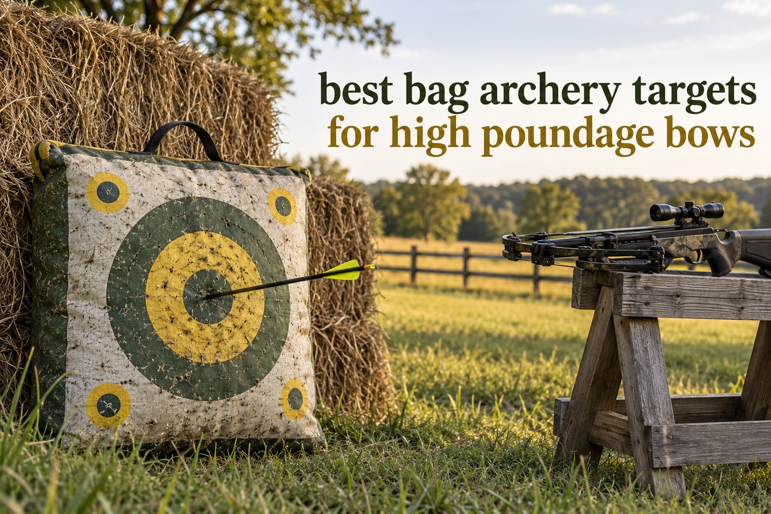 best bag archery targets for high poundage bows