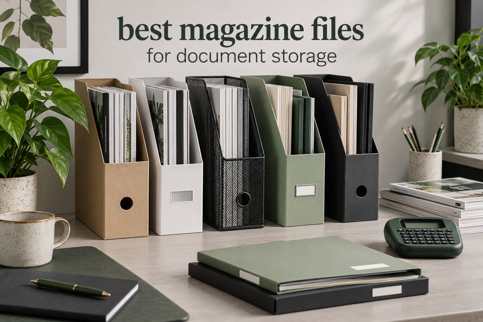 best magazine files for document storage