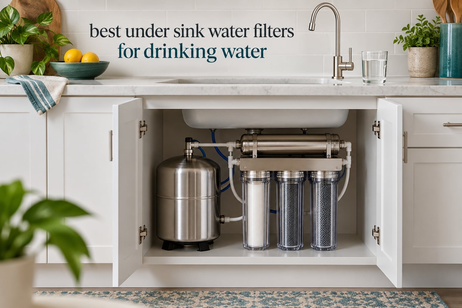 best under sink water filters for drinking water