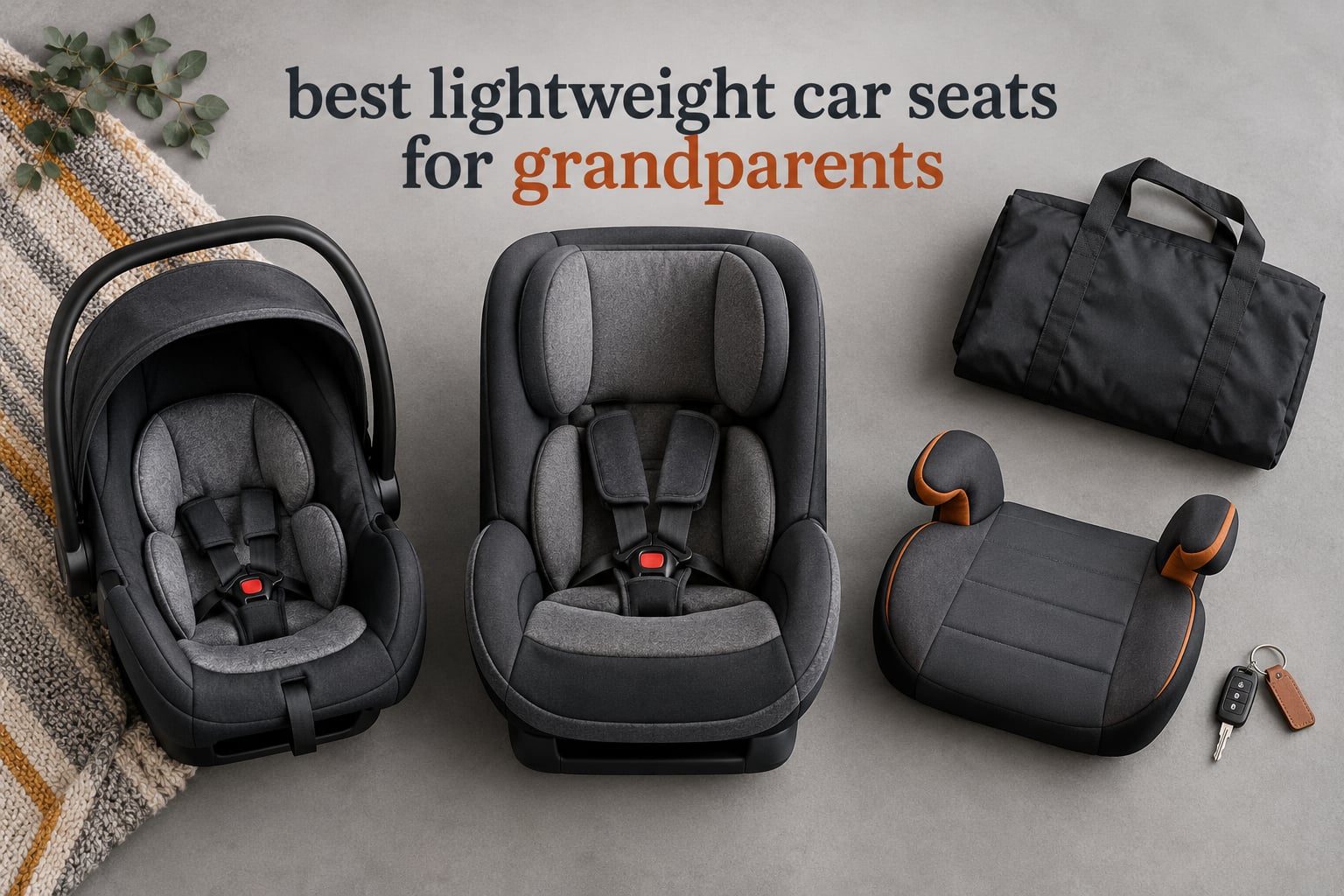 best lightweight car seats for grandparents