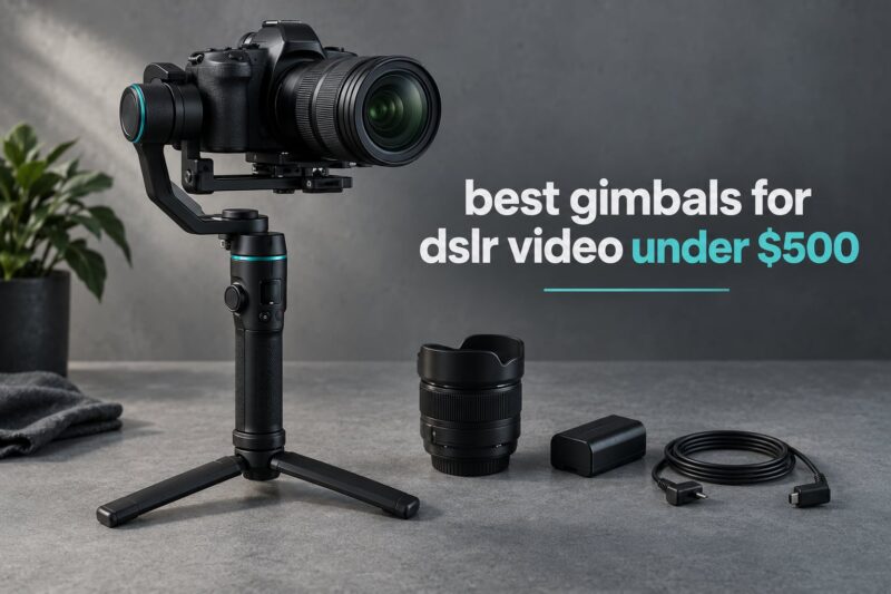 best gimbals for dslr video under $500