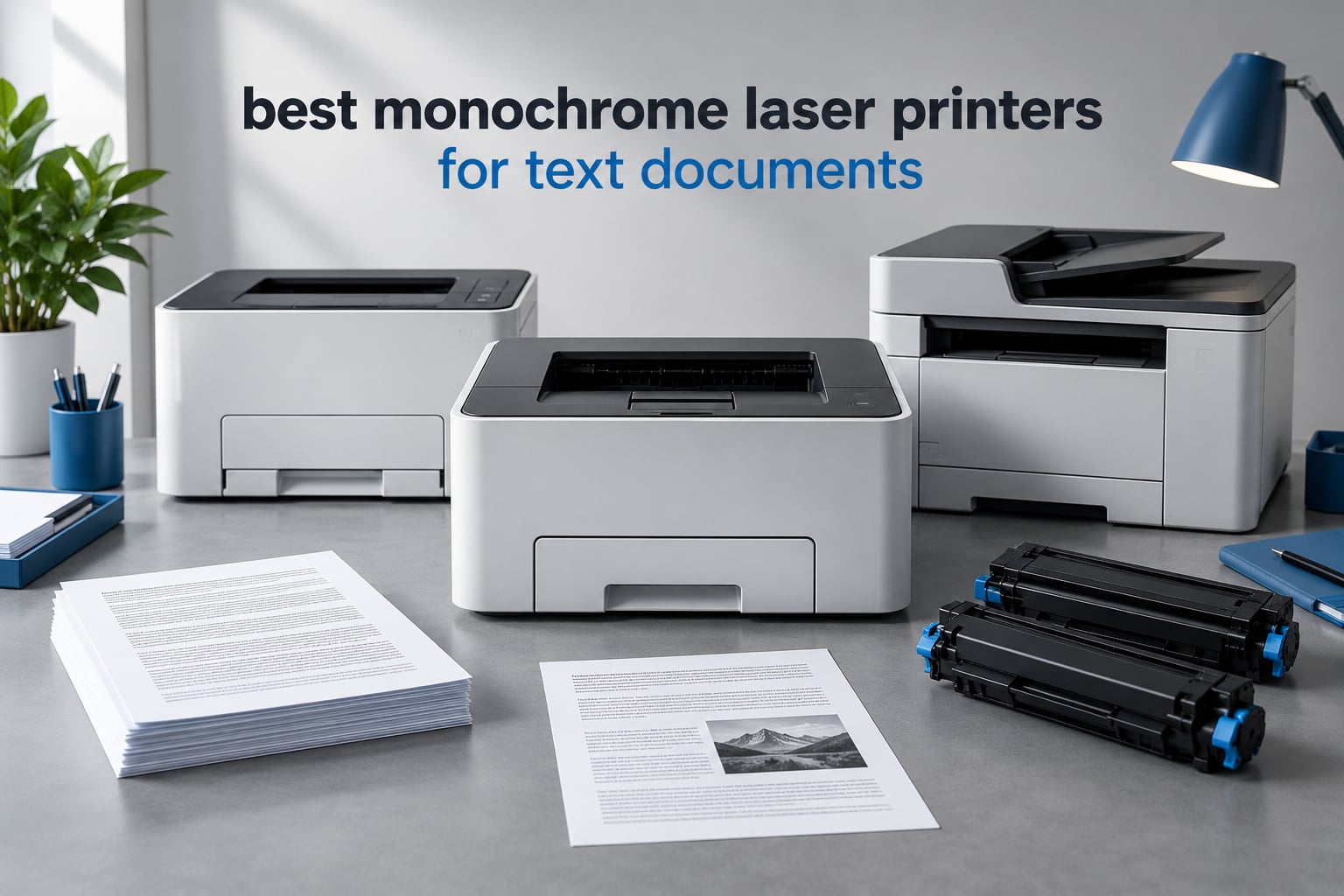 best monochrome laser printers for text documents